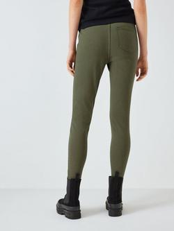 John Lewis ANYDAY Plain Jeggings - view 2, Khaki