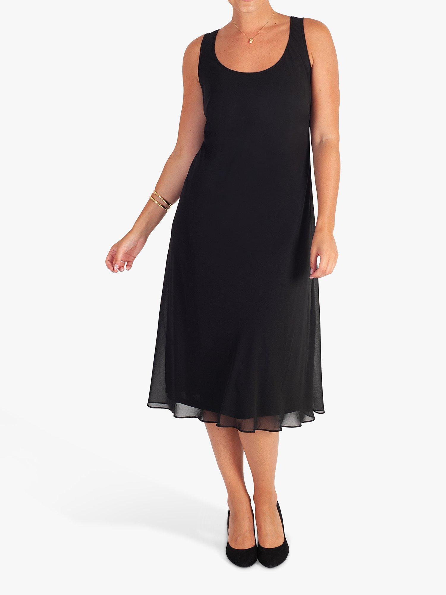 chesca Chiffon Midi Dress