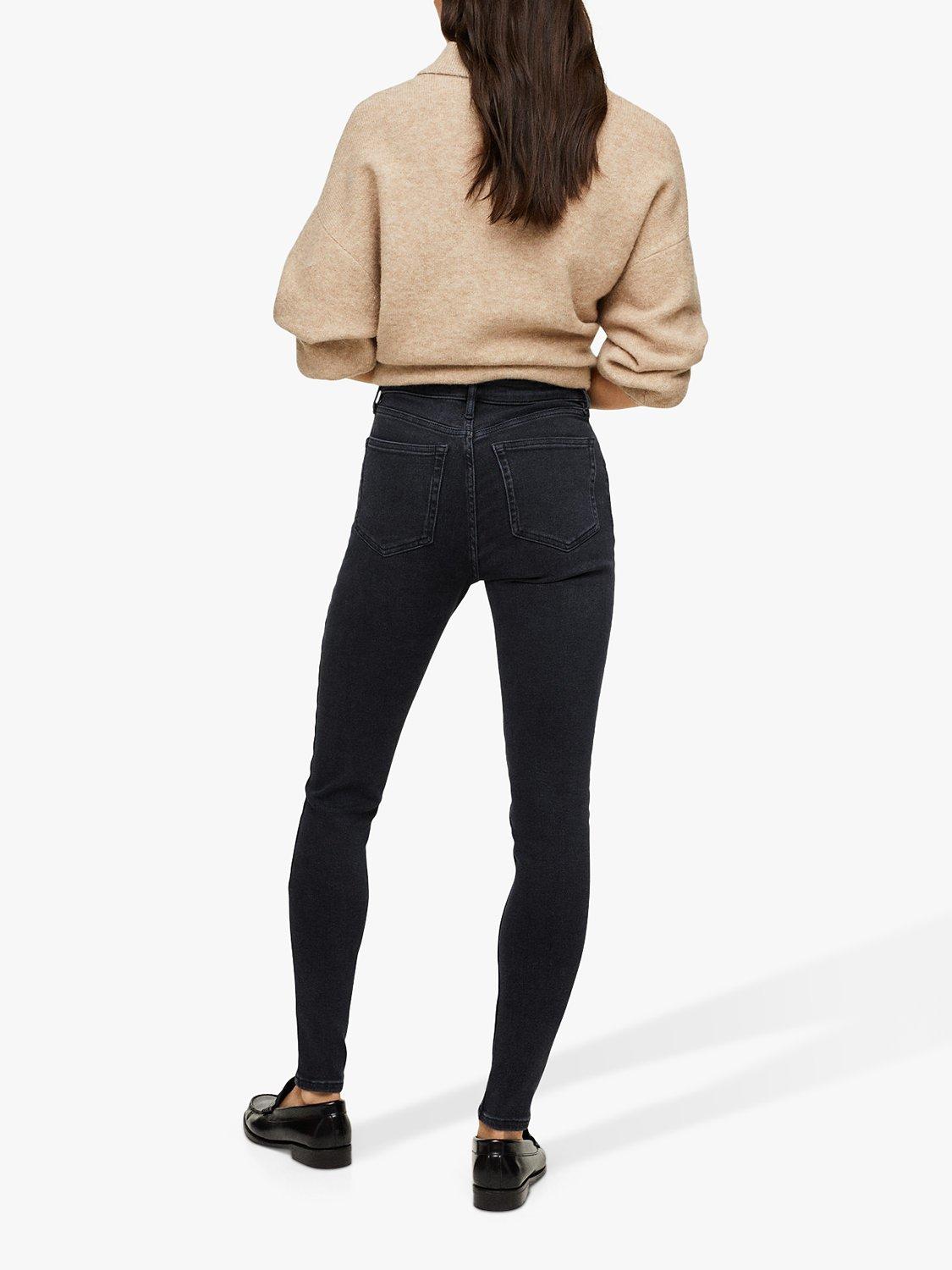 Product image 4 of 7, which shows Mango Soho Skinny Jeans, Open Grey, 8