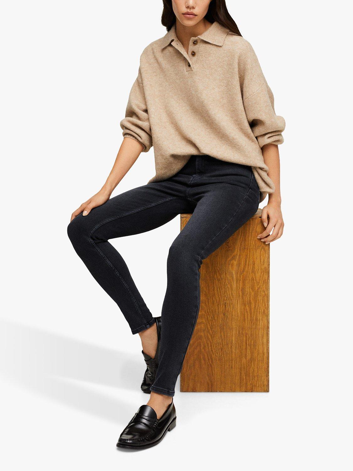Product image 6 of 7, which shows Mango Soho Skinny Jeans, Open Grey, 8