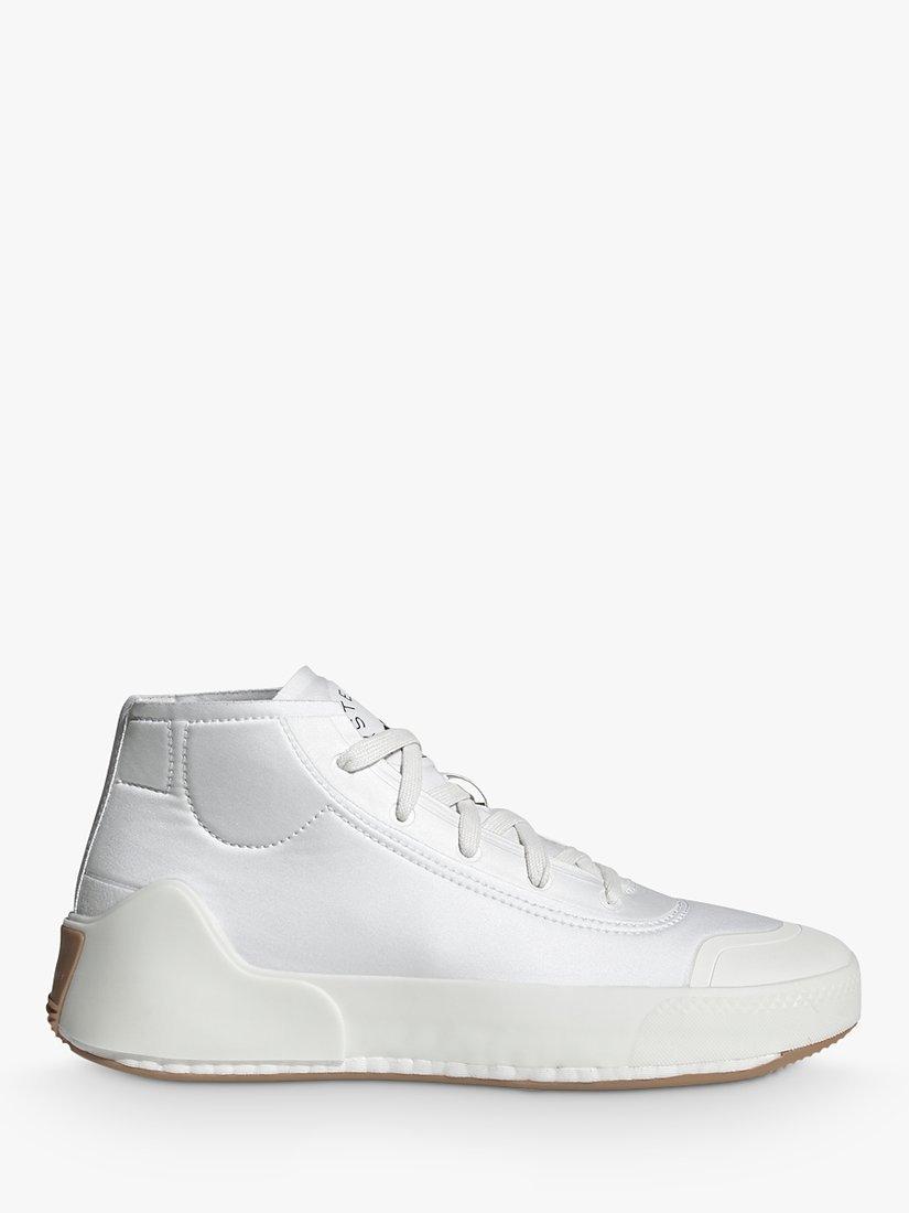 adidas by Stella McCartney Treino Mid-Cut Trainers, Off White, 5