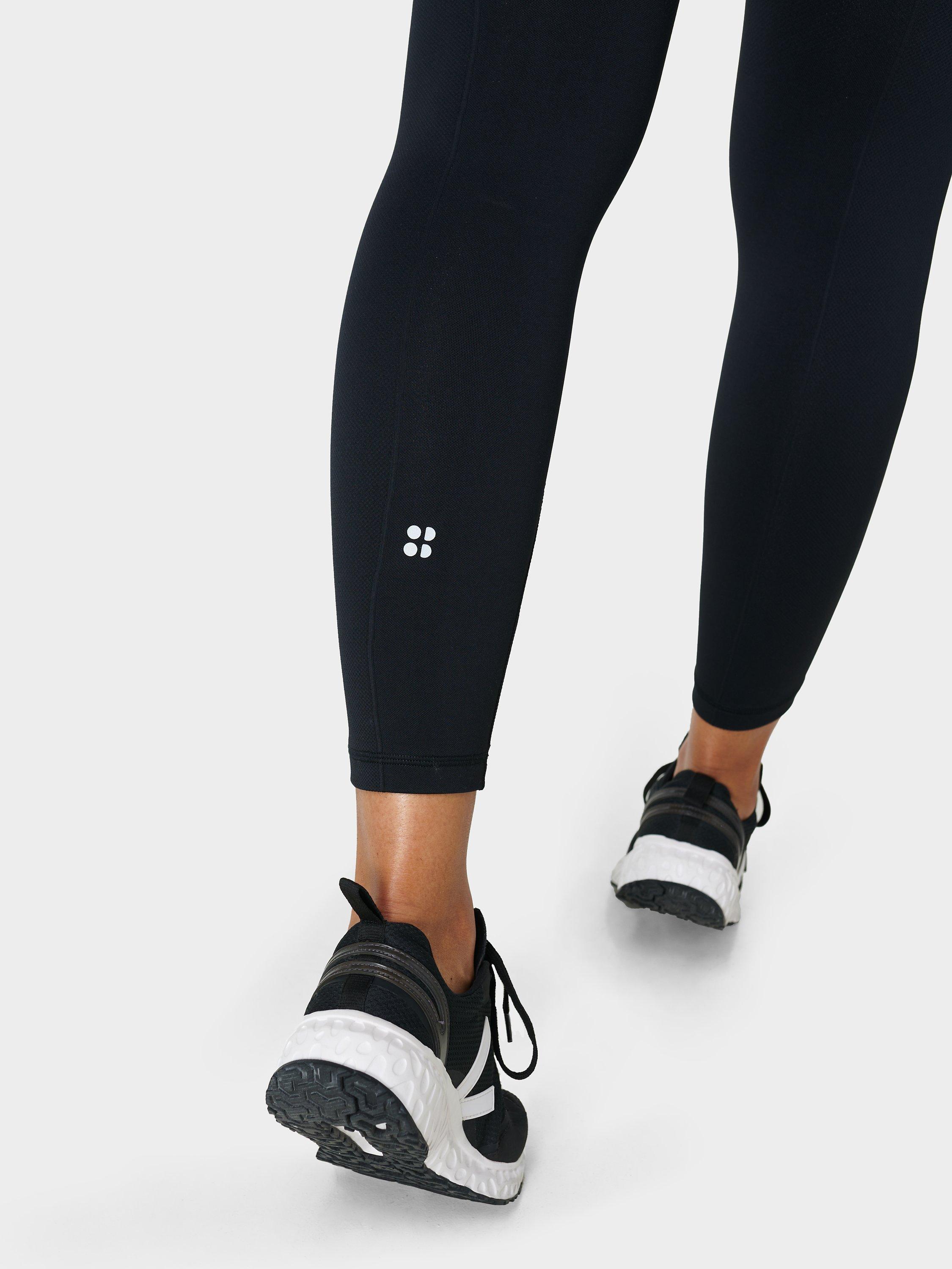 Product image 5 of 5, which shows Sweaty Betty Athlete Seamless 7/8 Leggings, Black, XXL