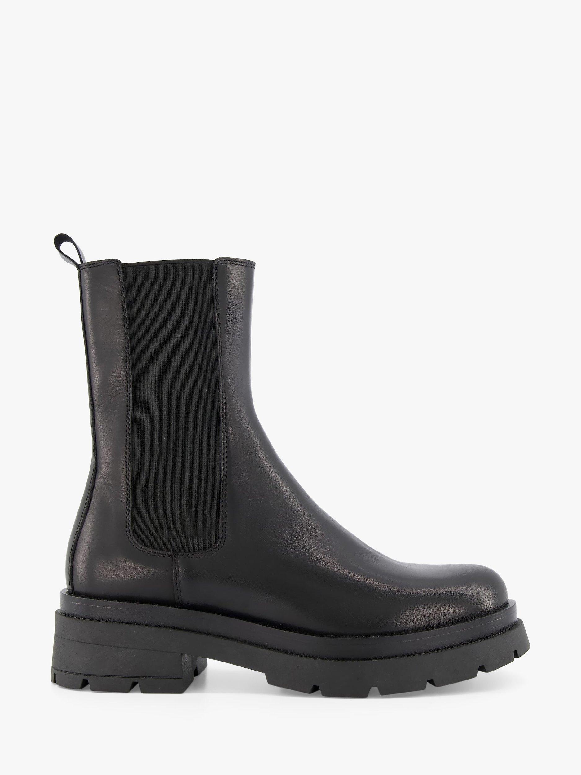 Dune Palmz Leather Calf Boots
