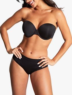 Panache Porcelain Elan Strapless Plunge Bra, Black