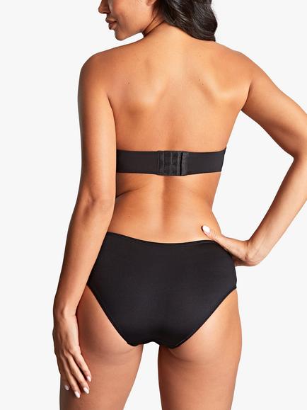 Panache Porcelain Elan Strapless Plunge Bra - view 2, Black