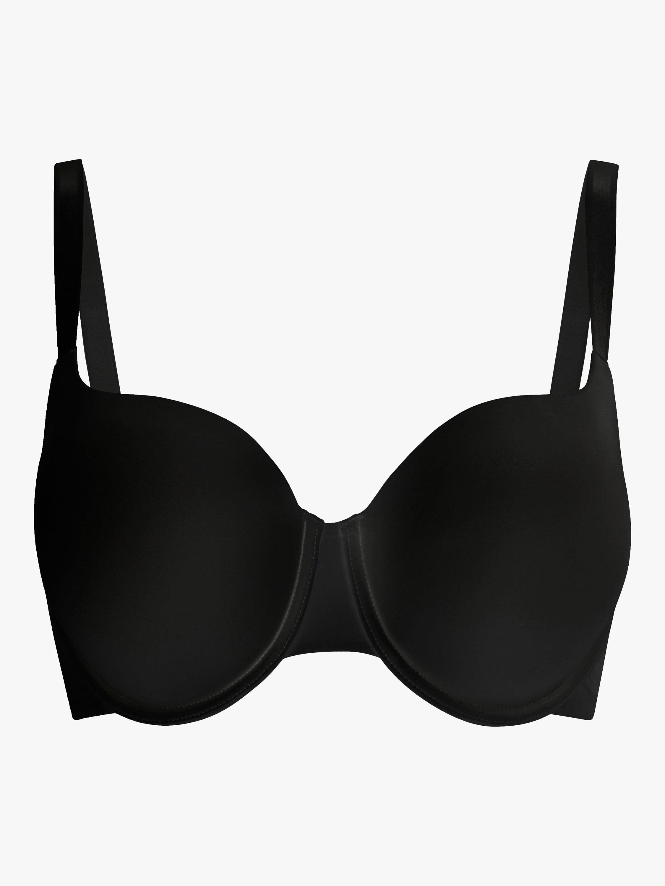 Panache Porcelain Elan T-Shirt Bra, Black, 28DD