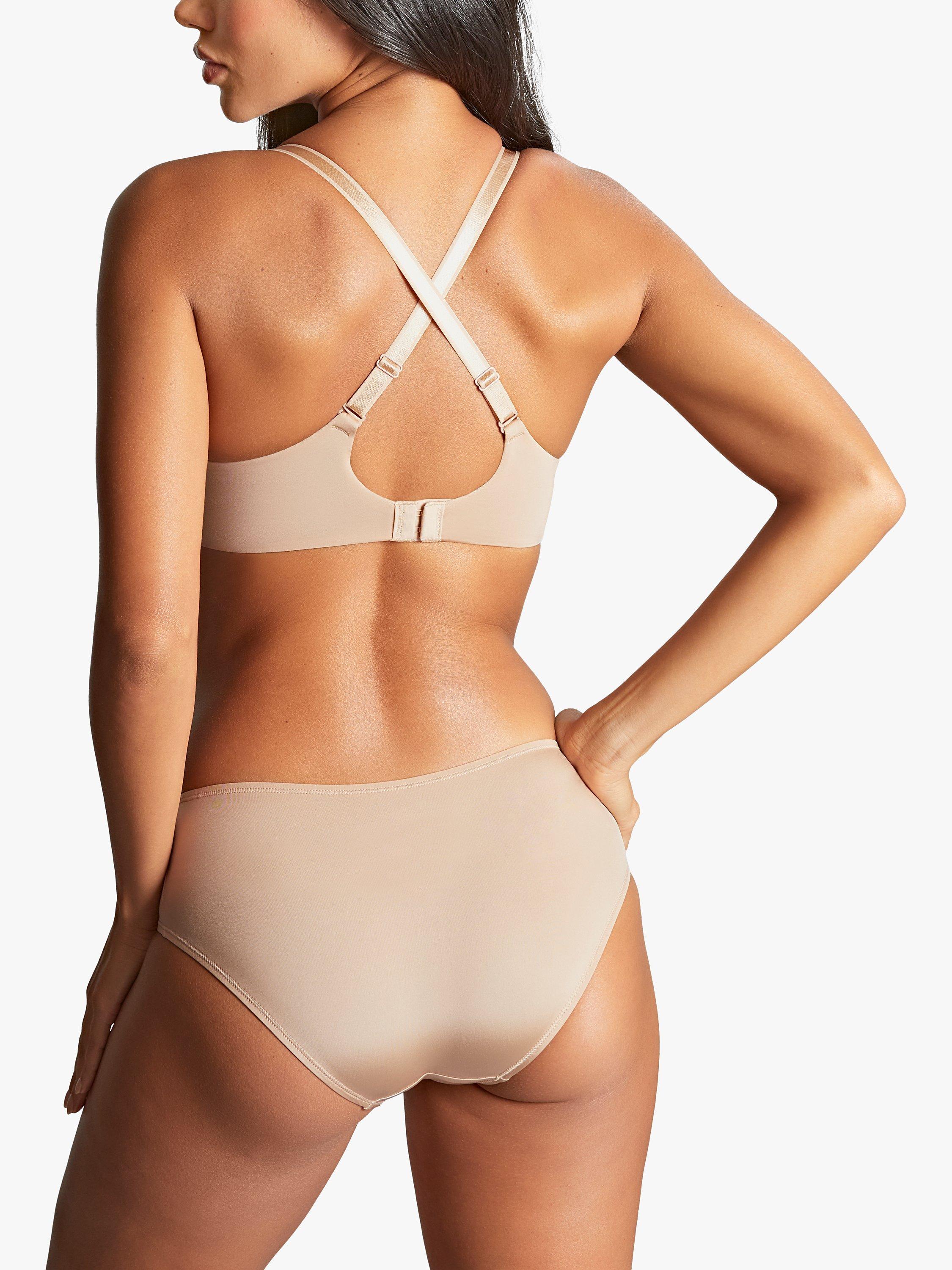 Product image 2 of 6, which shows Panache Porcelain Elan T-Shirt Bra, Chai, 28E