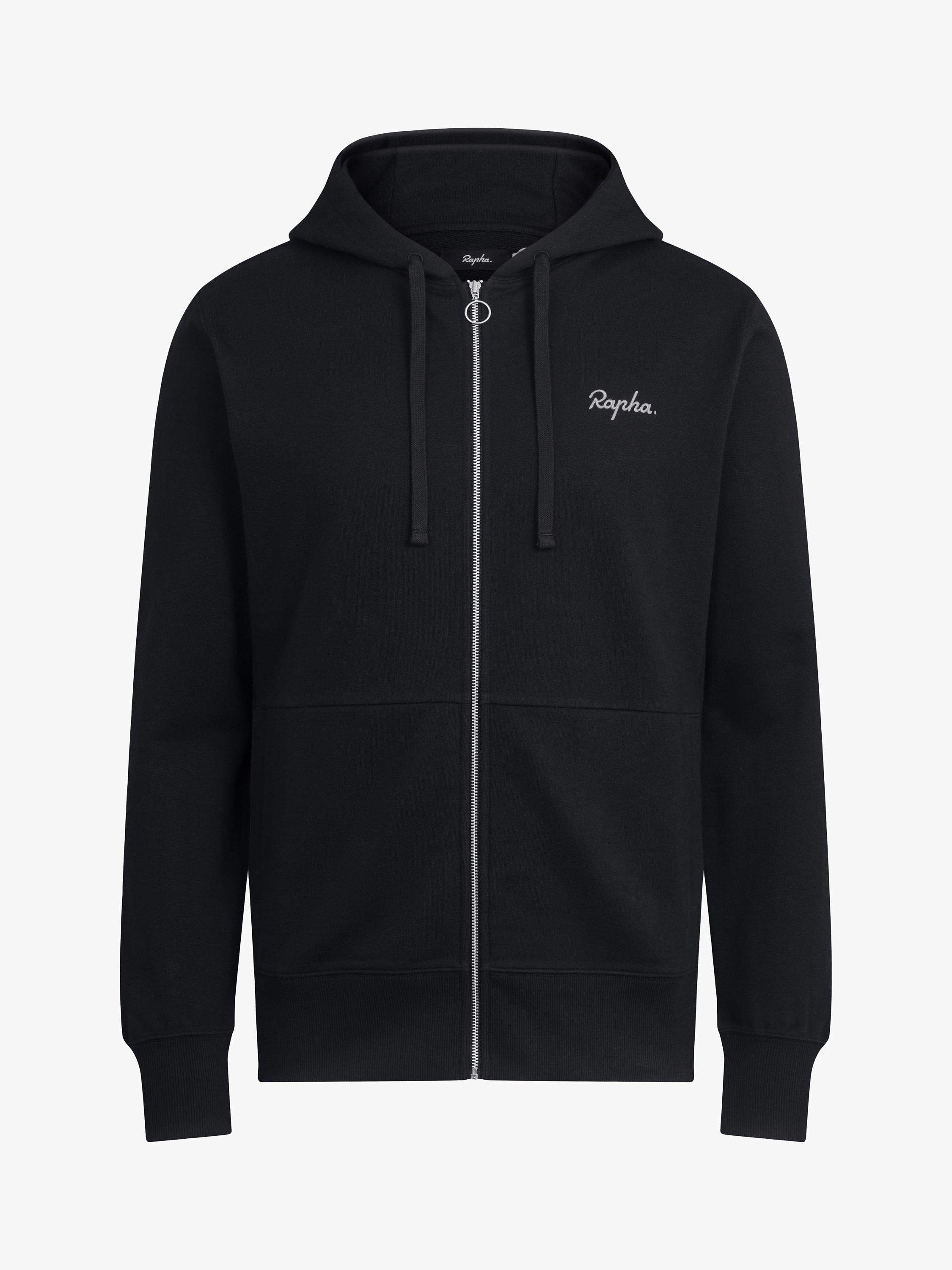Rapha Logo Zip Hoodie