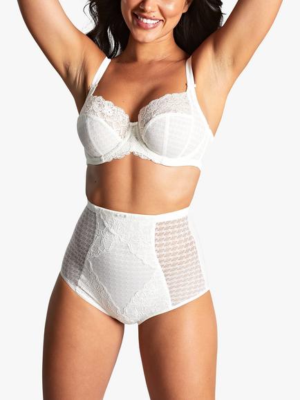 Panache Envy High Waist Knickers, Ivory