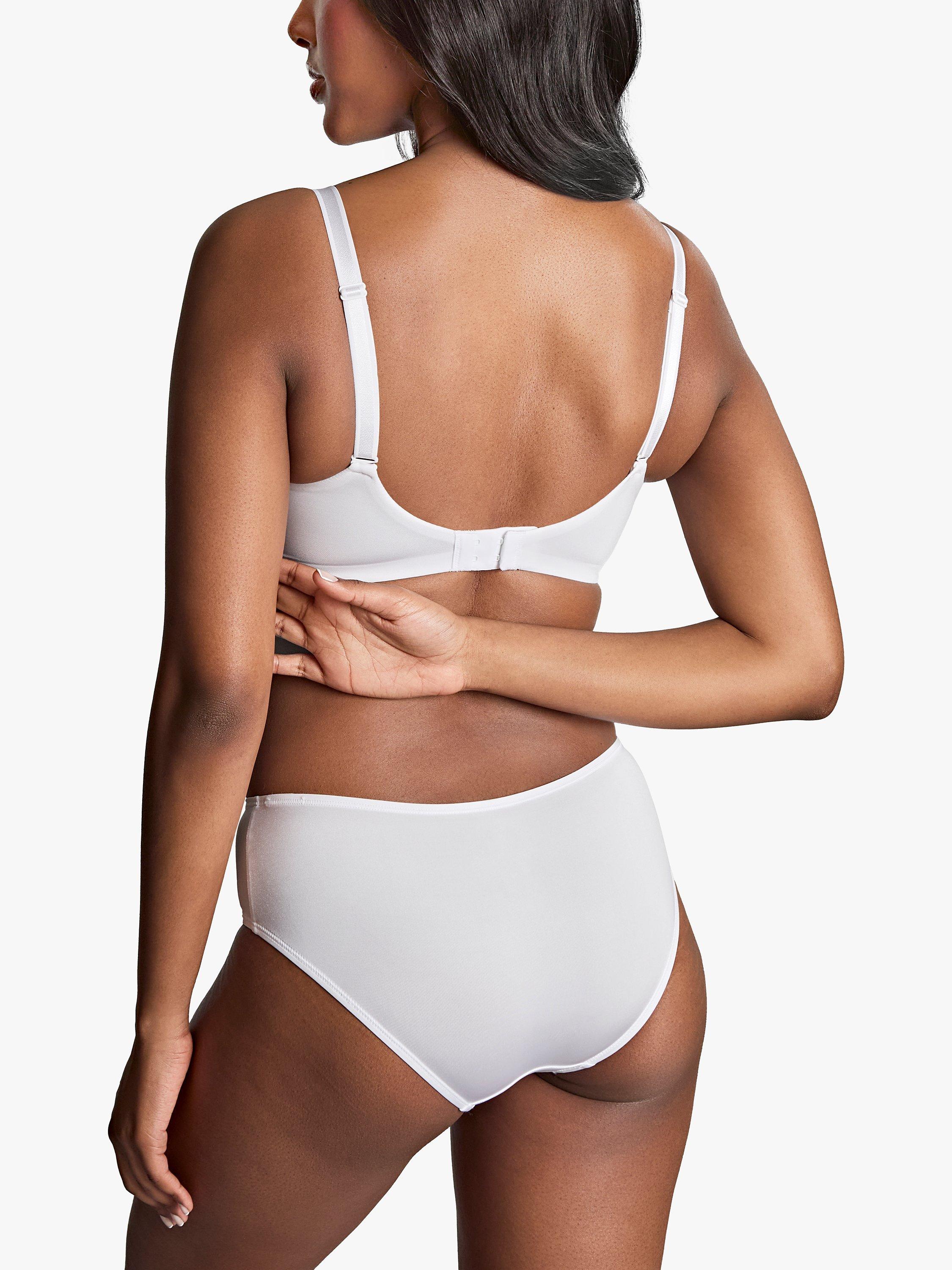Product image 4 of 5, which shows Panache Porcelain Elan T-Shirt Bra, White, 28E