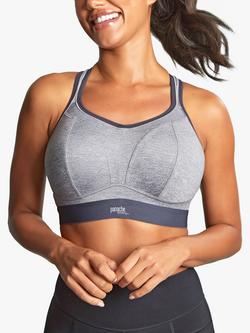 Panache Boundless Non Wired Sport Bra, Charcoal Marl