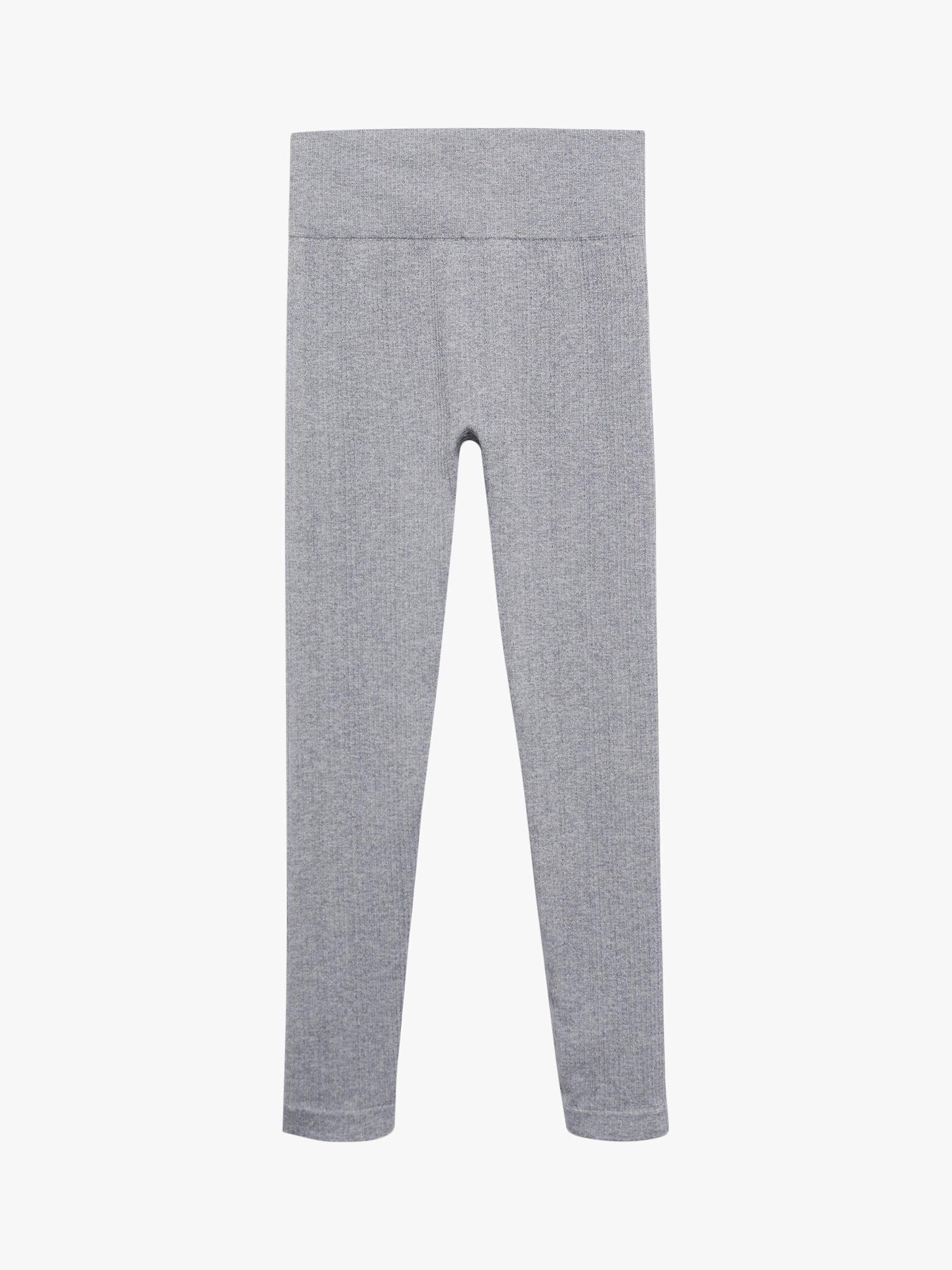 Product image 3 of 6, which shows Mango Cali Leggings, Medium Grey, XS