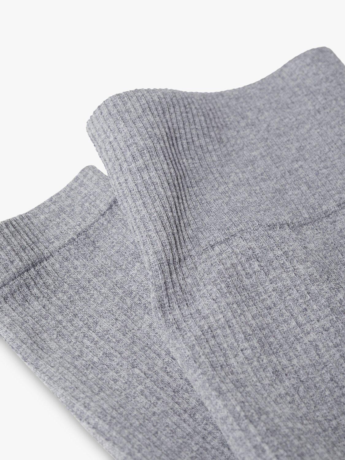 Product image 6 of 6, which shows Mango Cali Leggings, Medium Grey, XS