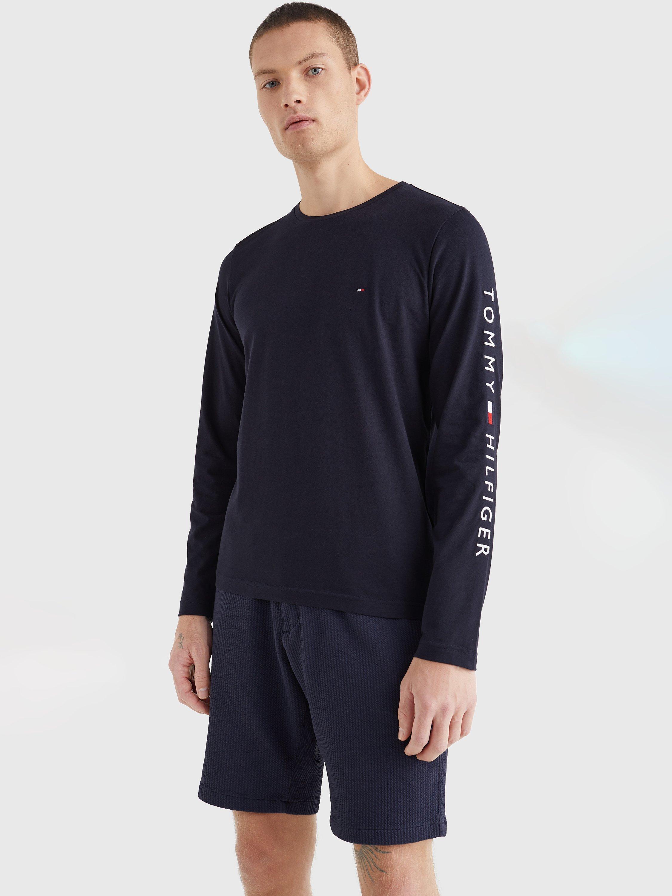 Tommy Hilfiger Logo Long Sleeve T-Shirt