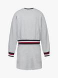 Tommy Hilfiger Kids' Knitted Dress, Light Grey