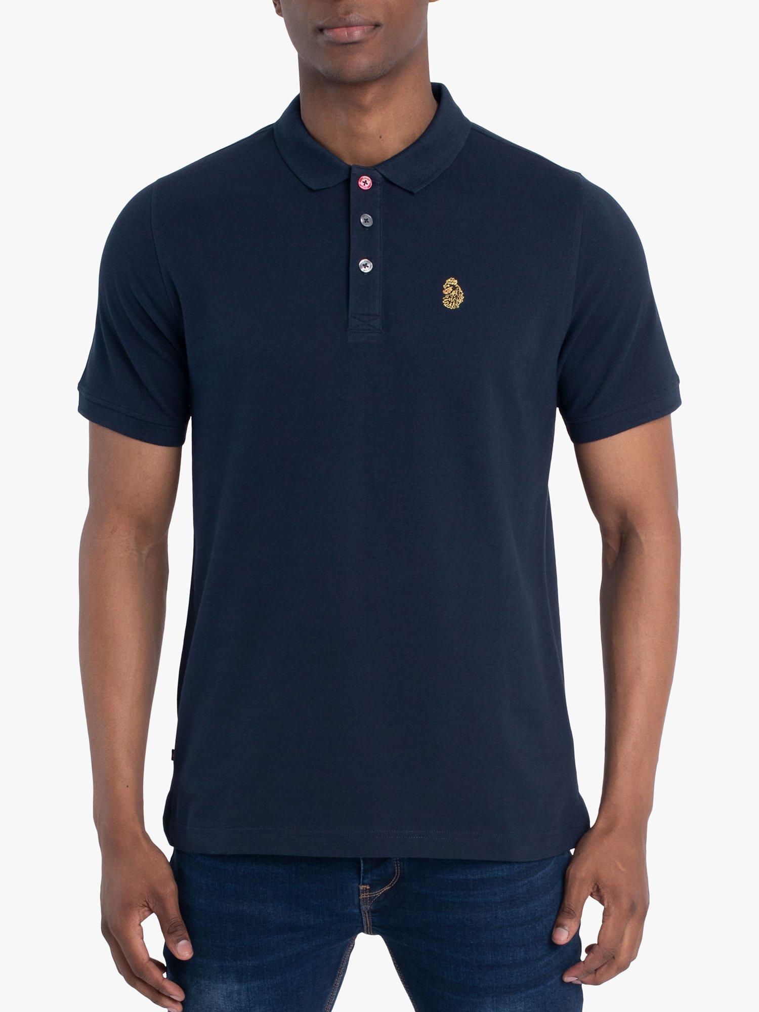 LUKE 1977 New Mead Polo Top, Very Dark Navy