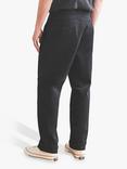 Aubin Barcombe Cotton Twill Trousers, Black