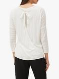 Phase Eight Ellise Textured Top, Ivory