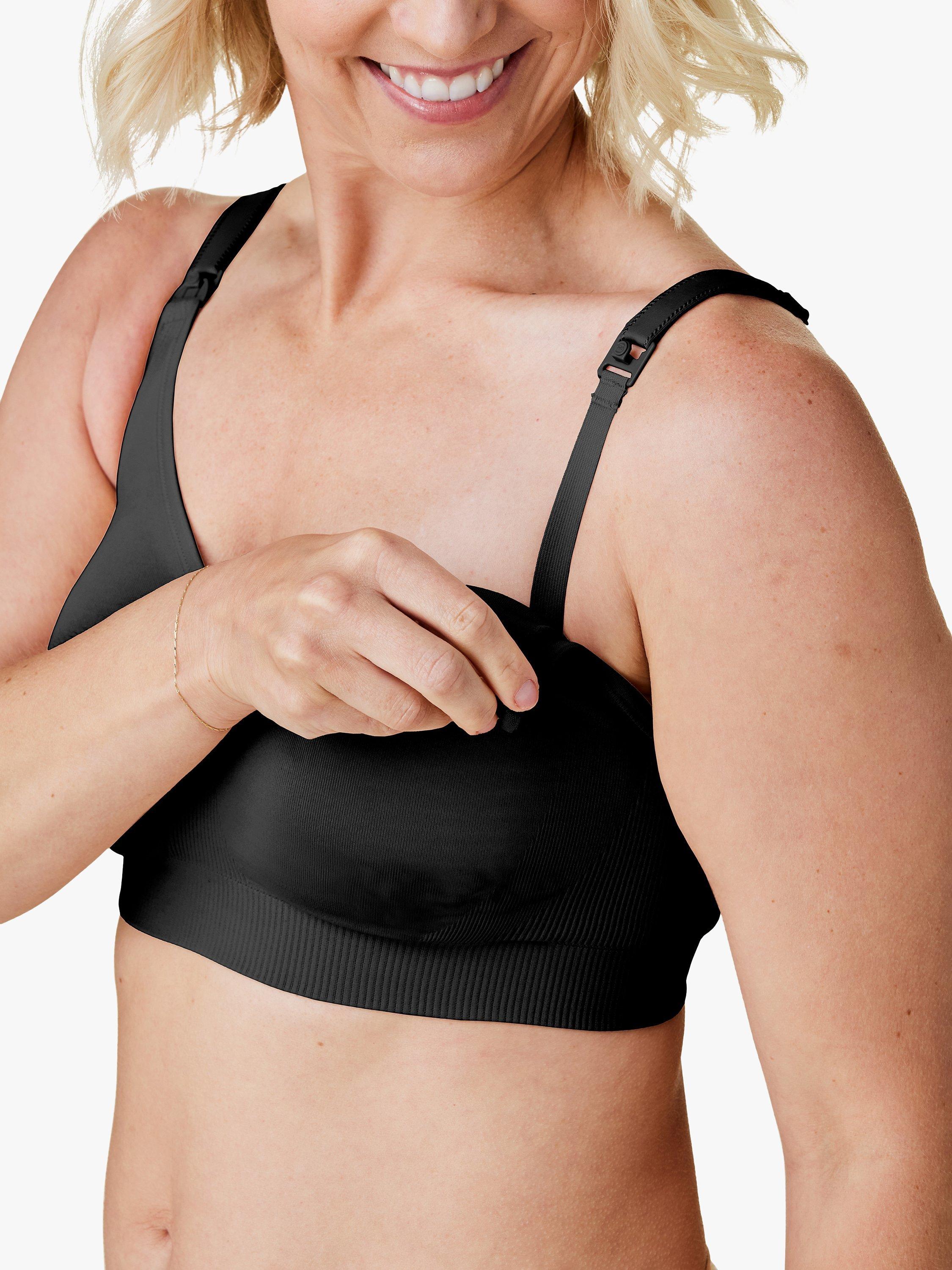 Bravado Body Silk Seamless Nursing Bra, Black, S