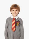 Fabric Flavours Kids' Harry Potter Gryffindor Uniform Long Sleeve Top, Grey