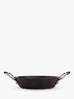 Samuel Groves Cast Iron Double Handle Skillet Frying Pan - view 2, Black