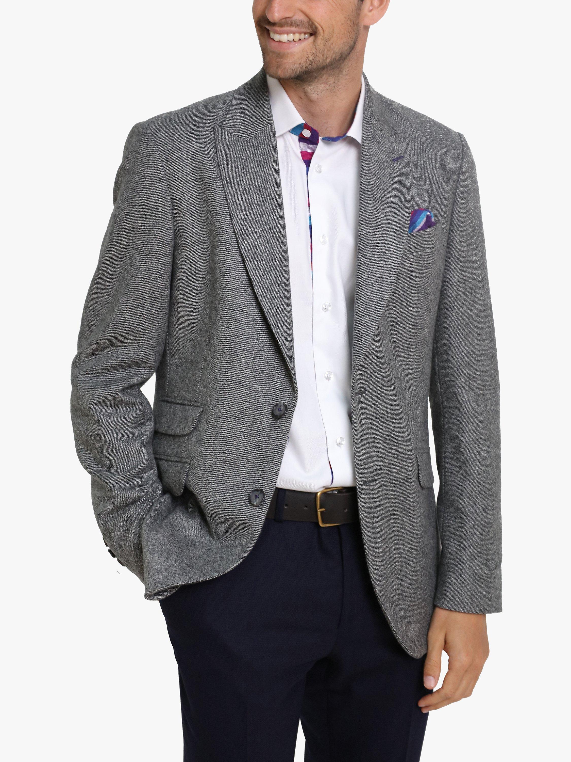 Charcoal wool blazer store