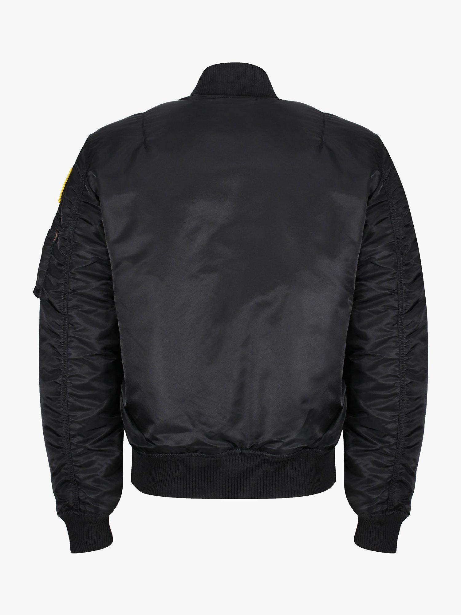 Alpha Industries X NASA MA1 VF Bomber Jacket Black