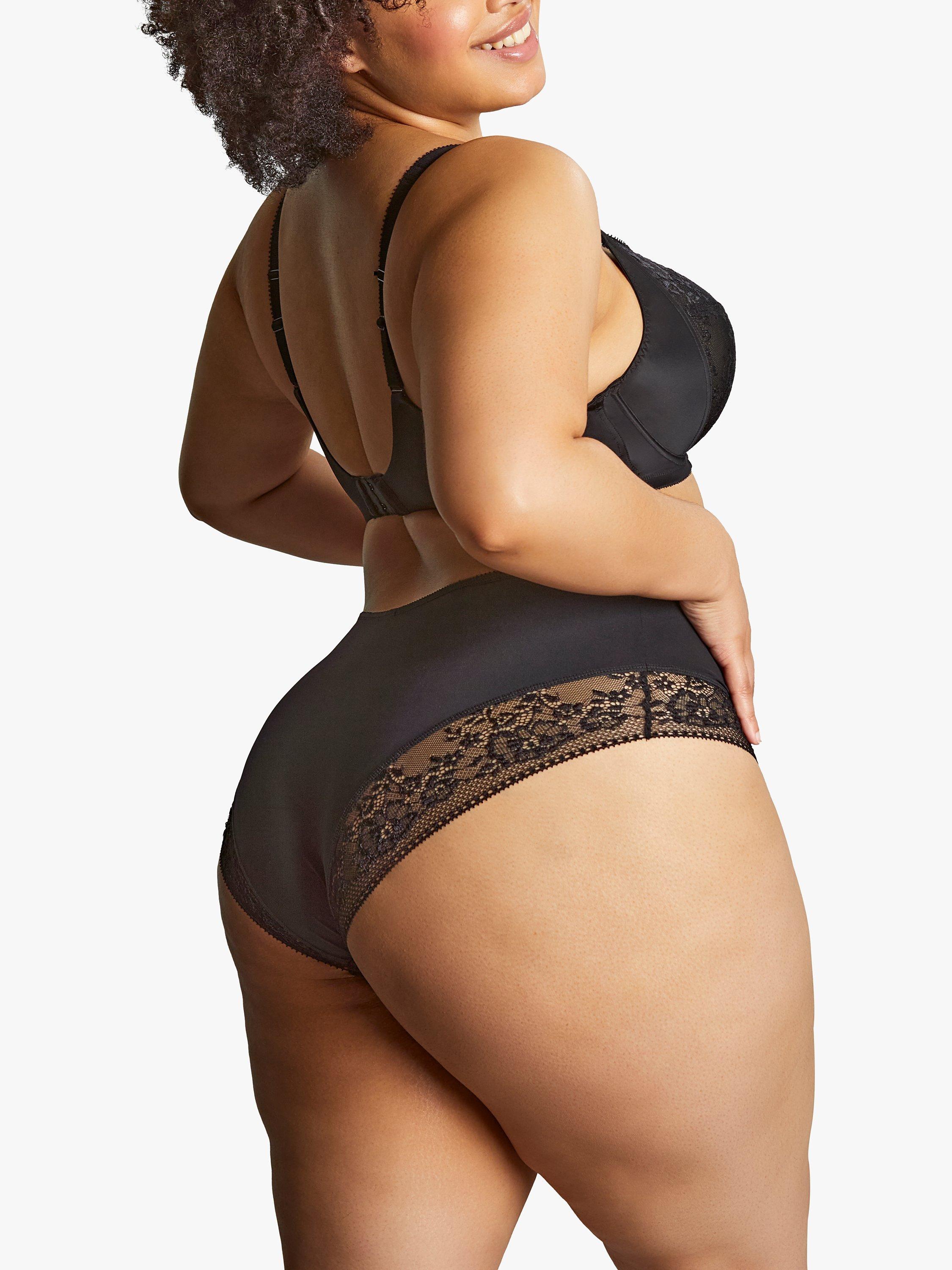 Product image 2 of 6, which shows Sculptresse Roxie Plunge Bra, Black, 34FF