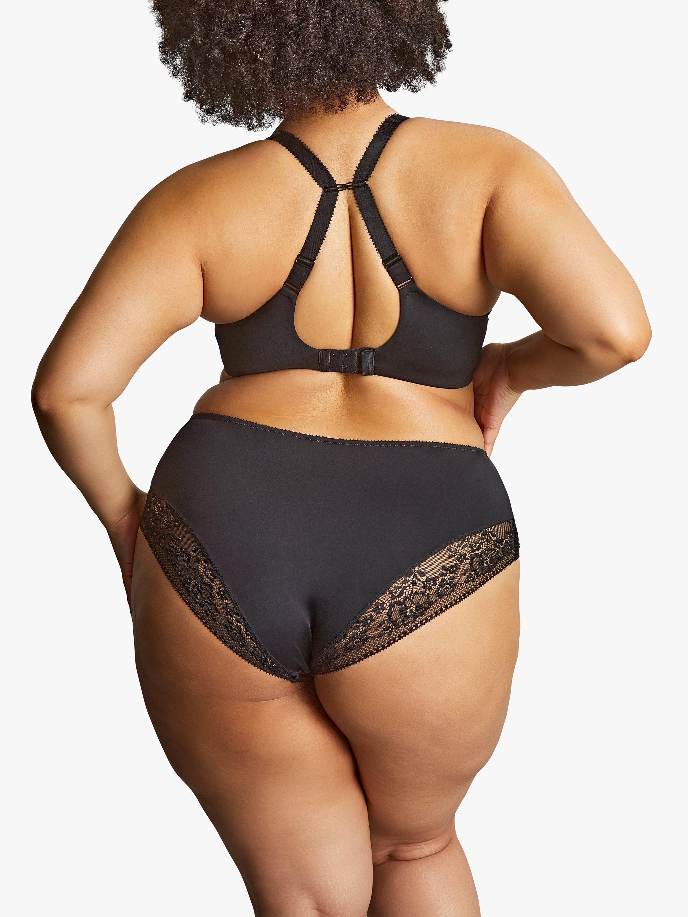 Product image 4 of 6, which shows Sculptresse Roxie Plunge Bra, Black, 34FF