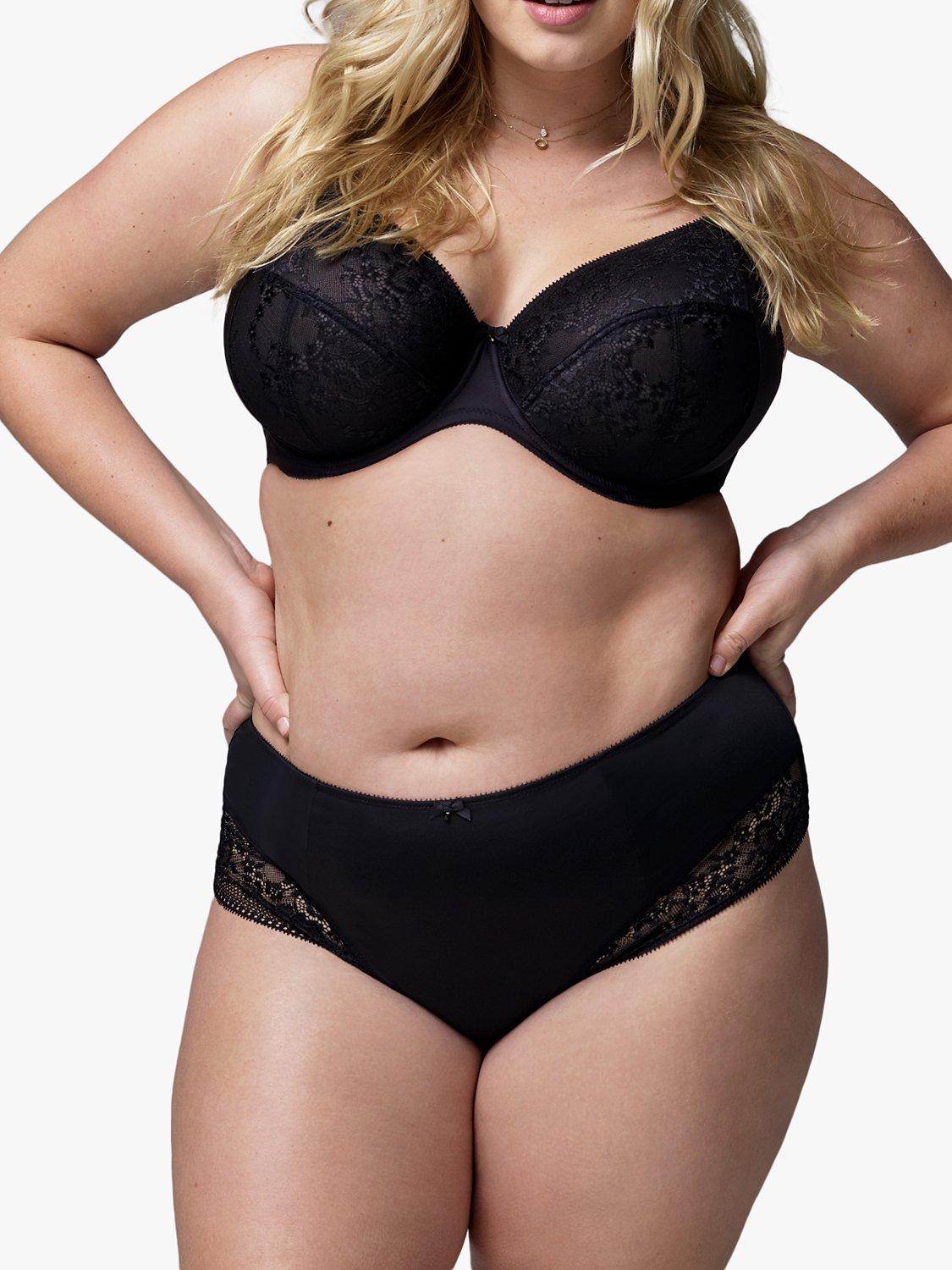 Product image 6 of 6, which shows Sculptresse Roxie Plunge Bra, Black, 34FF