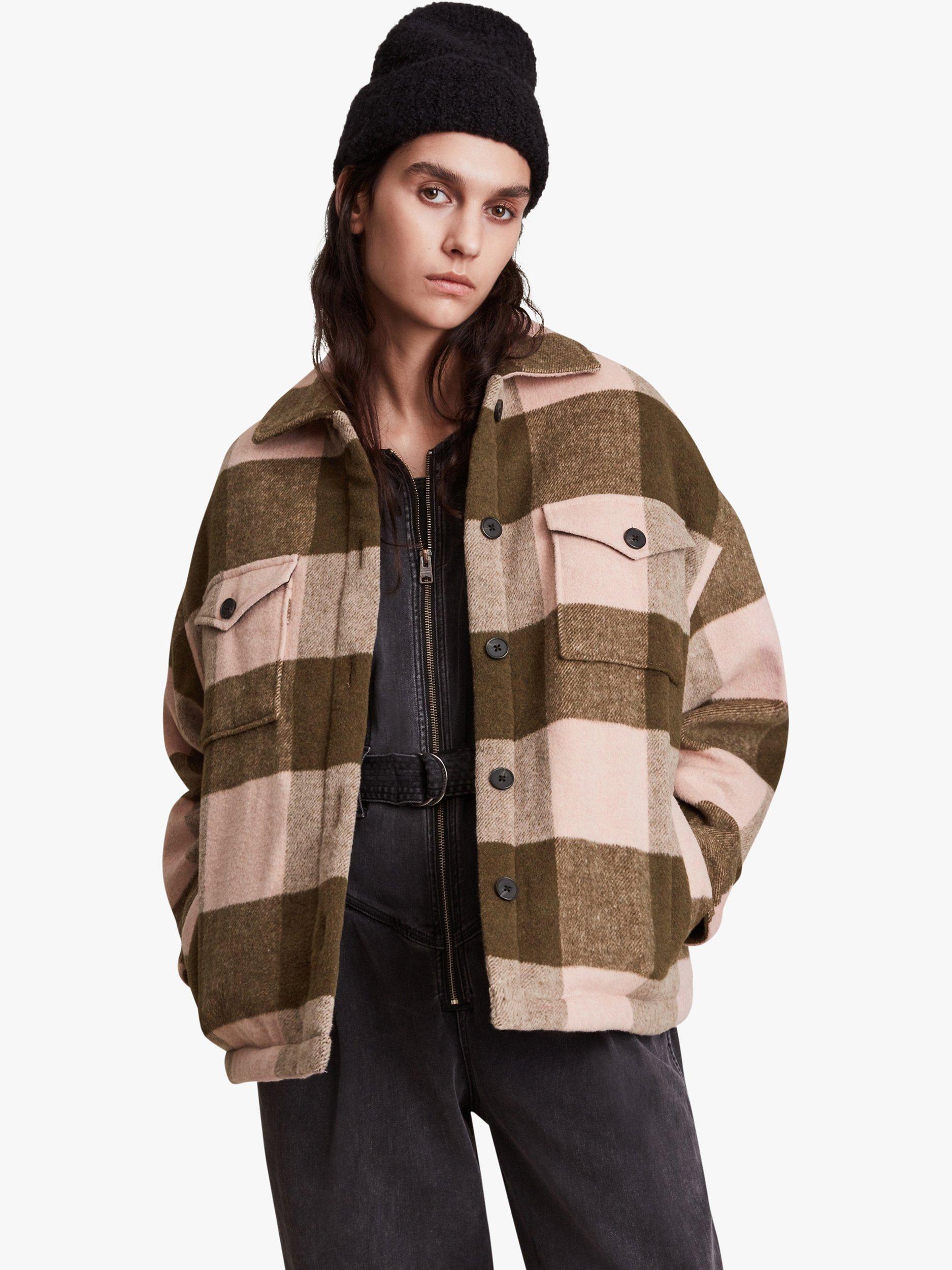 AllSaints Luella Large Check Jacket