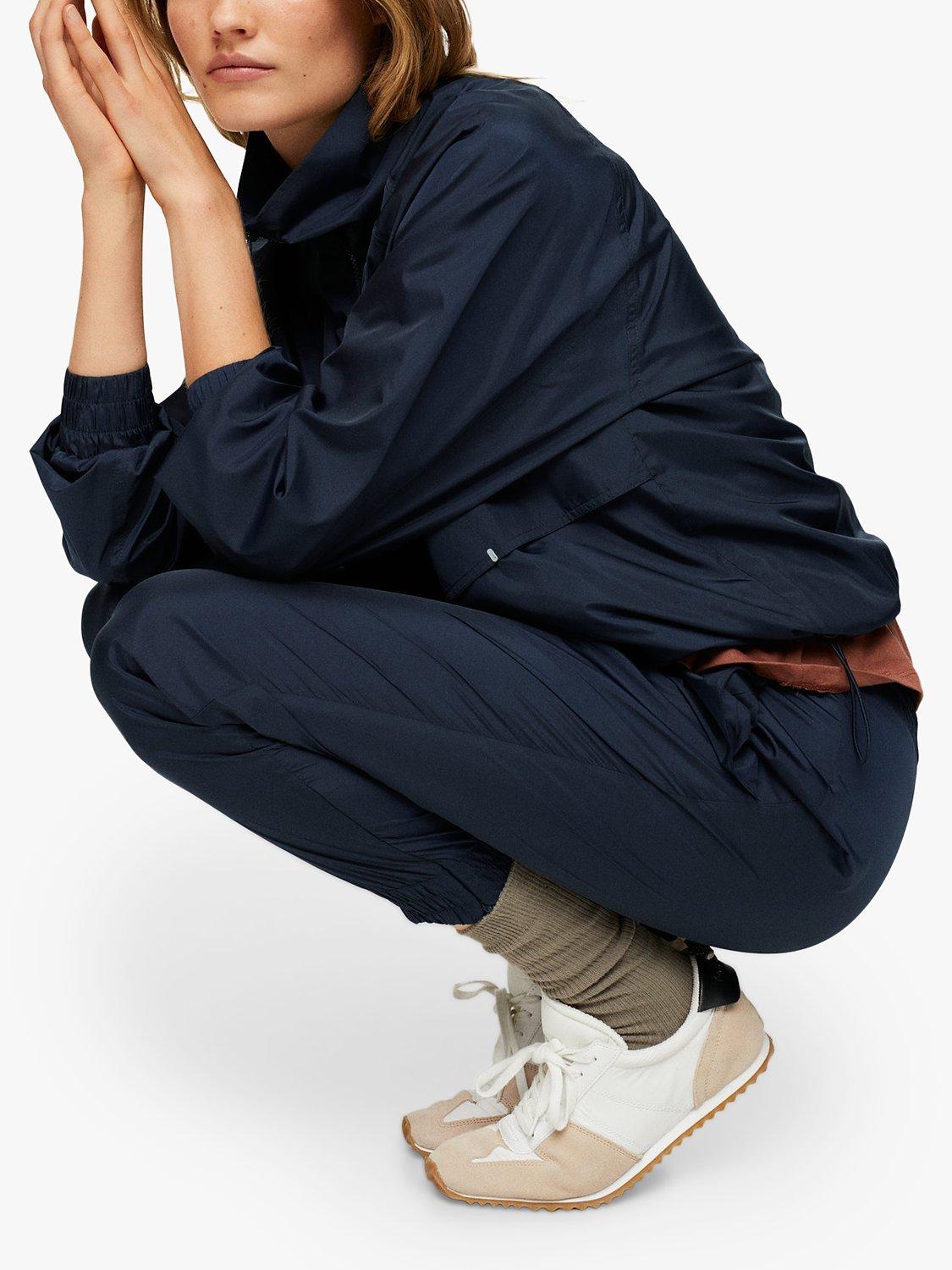 Product image 5 of 7, which shows Mango Gilda Jogger Trousers, Dark Blue, XS