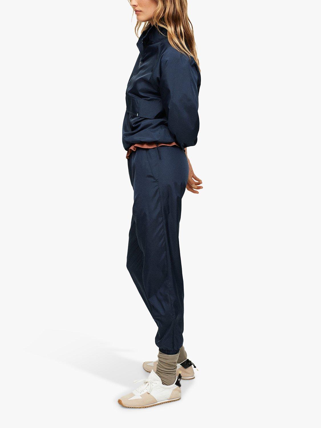 Product image 6 of 7, which shows Mango Gilda Jogger Trousers, Dark Blue, XS