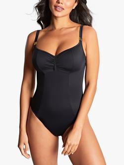 Panache Anya Riva Balconnet Swimsuit, Black