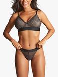 Panache Cleo Lyzy Triangle Bra, Black