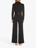 Adrianna Papell Knit Crepe Tuxedo Jumpsuit