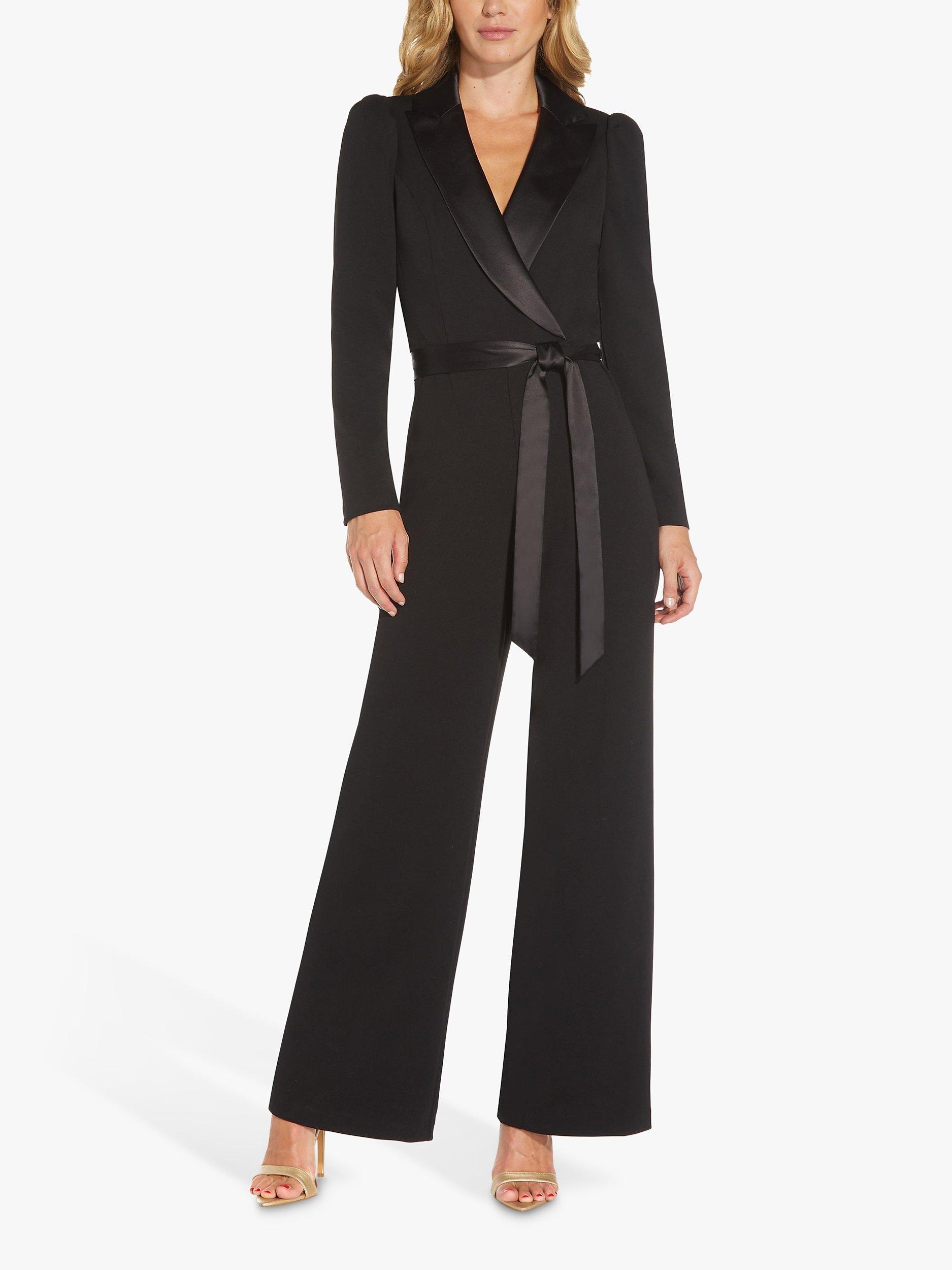 Adrianna papell knit crepe jumpsuit online