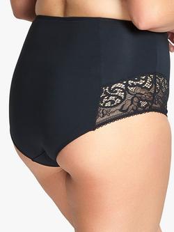 Sculptresse Estel High Waist Knickers - view 2, Noir
