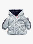 Billieblush Baby Hooded Puffer Jacket, White