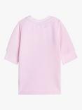 BOSS Kids' Plain Logo Jersey Dress, Pale Pink