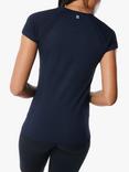 Sweaty Betty Athlete Running Top, Navy