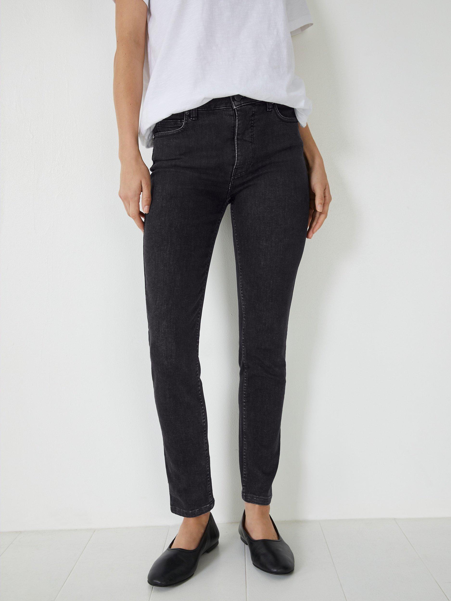 HUSH Erin Skinny Jeans, Washed Black