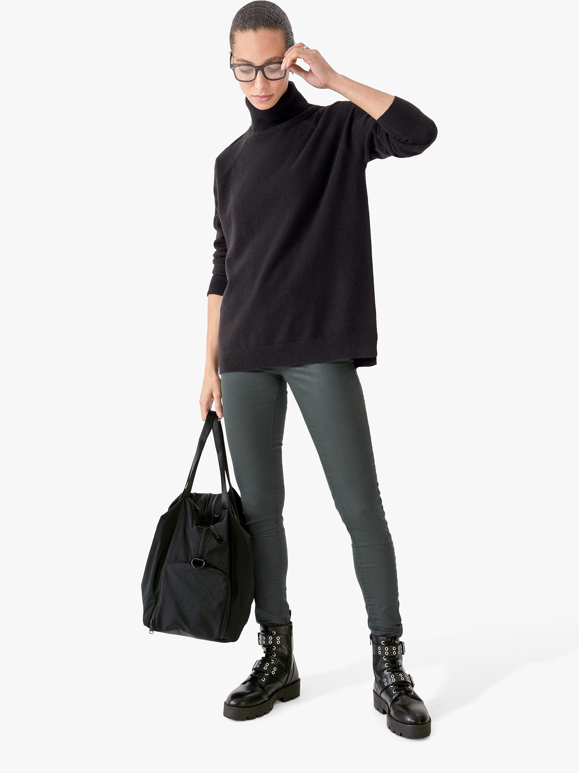 HUSH Coated Skinny Jeans