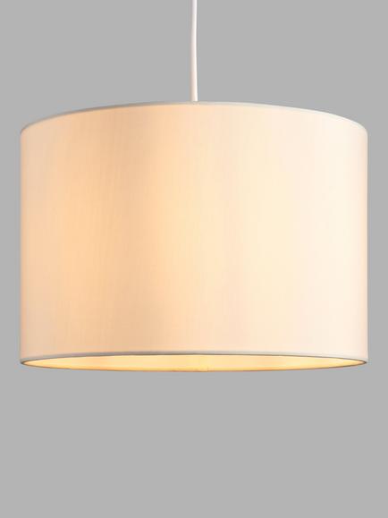 John Lewis Mimi Lampshade, Dia.35cm, Greige