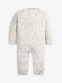 The Little Tailor Baby Two Piece Romper & Hat Set - view 2, Oatmeal