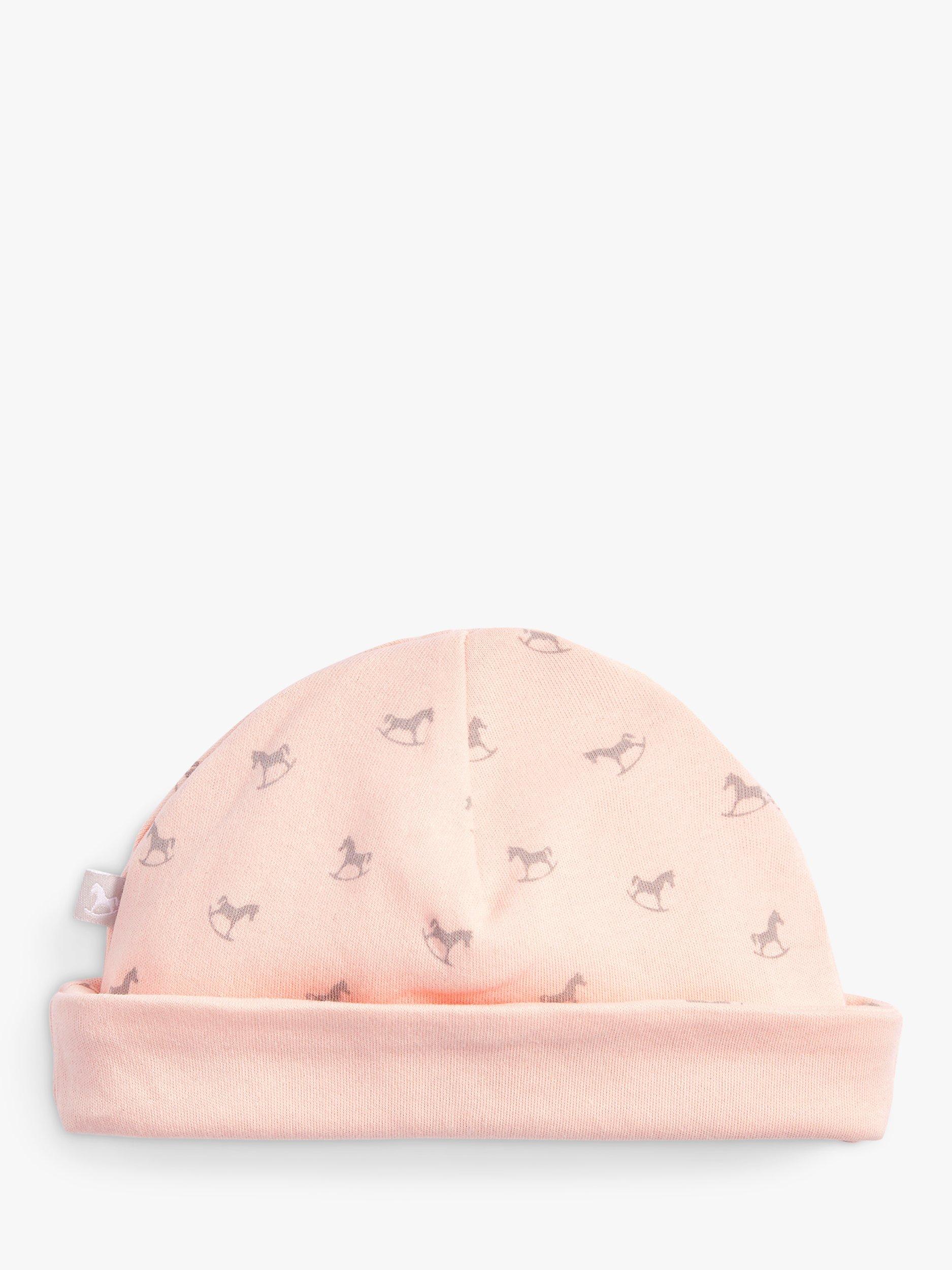 Product image 3 of 11, which shows The Little Tailor Baby Super Soft Jersey Sleepsuit, Hat, Blanket, Comforter And Booties Set, Pink, 3-6 months
