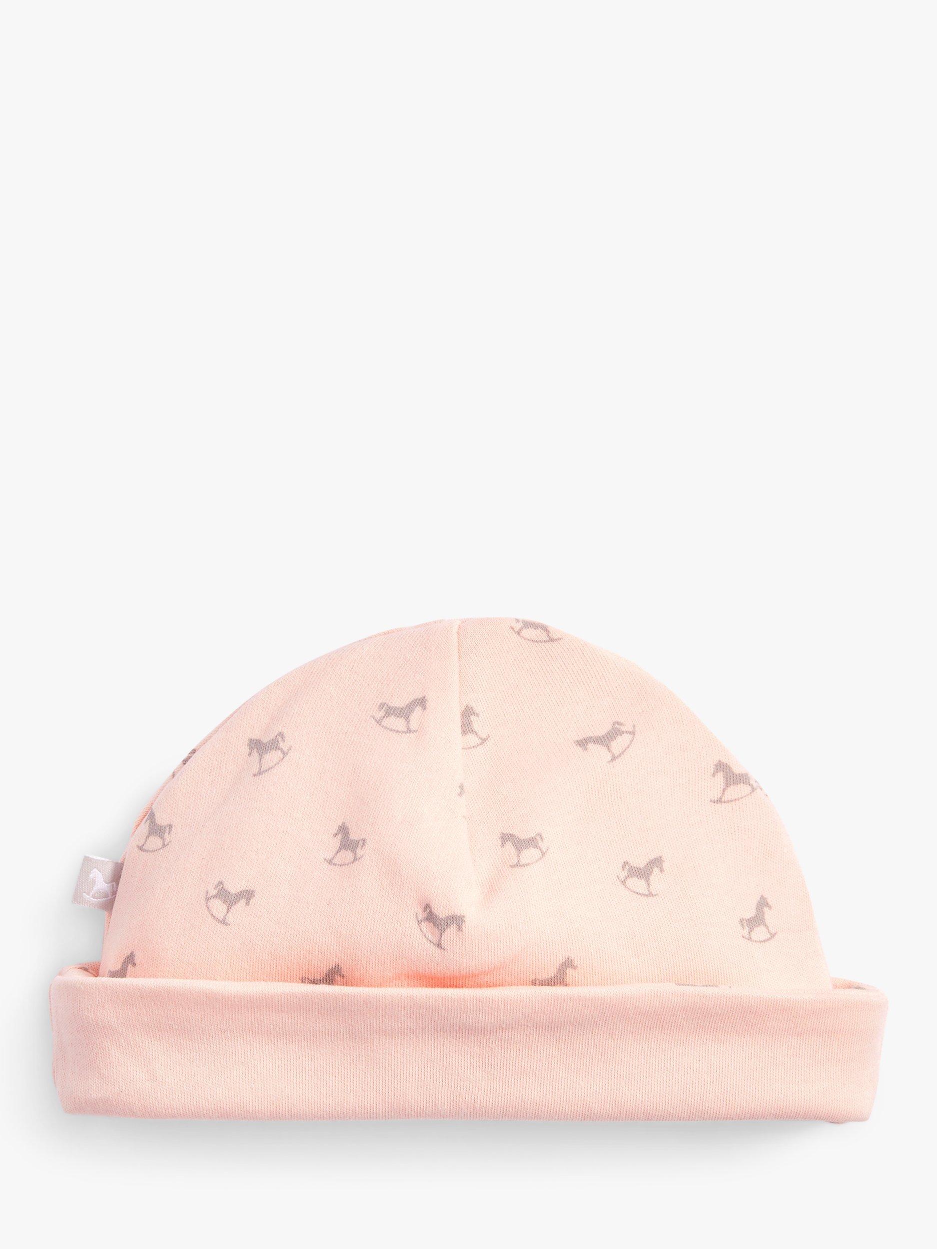 Product image 5 of 11, which shows The Little Tailor Baby Super Soft Jersey Sleepsuit, Hat, Blanket, Comforter And Booties Set, Pink, 3-6 months