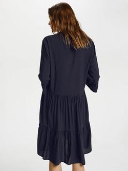 Saint Tropez Eda Monochrome Tunic Dress - view 2, Deep Blue