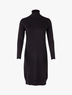 Saint Tropez Mila Roll Neck Dress - view 2, Black