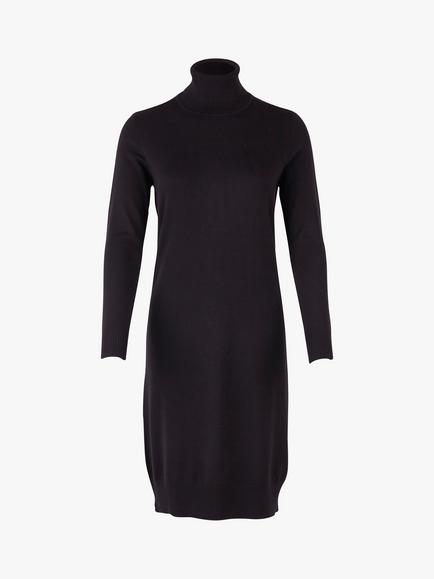 Saint Tropez Mila Roll Neck Dress - view 2, Black